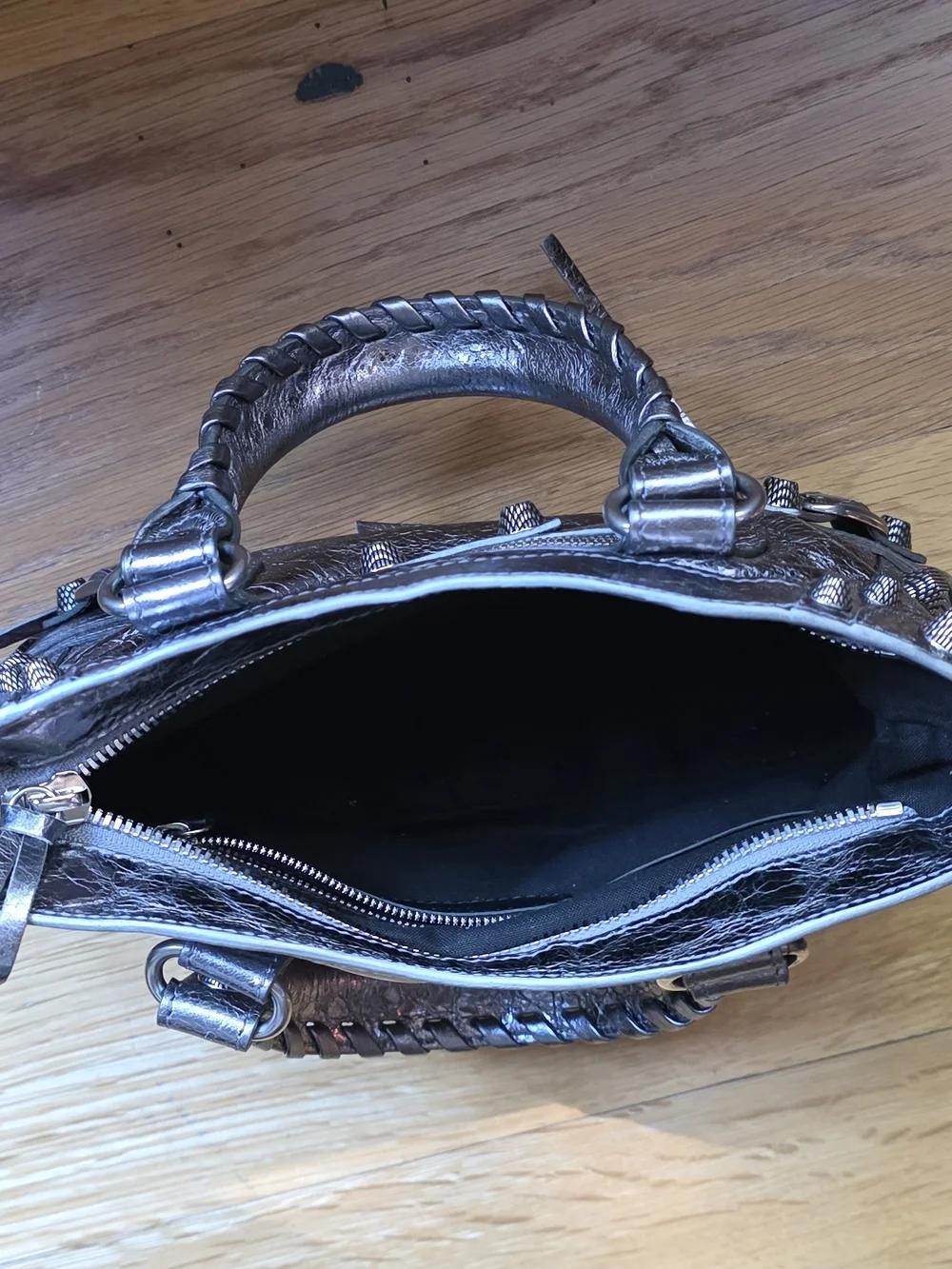 Balenciaga stylish metallic